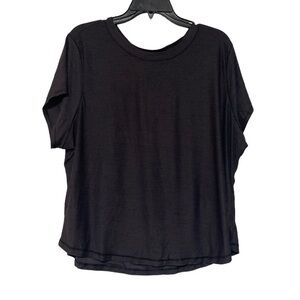 Old Navy Grey Gray Active Short Sleeve Running Workout Tee T-Shirt - Size 2X